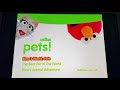 Sesame Street PETS DVD Menu Walkthrough