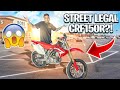 MAKING THE FIRST STREET LEGAL CRF150R BRAAP VLOGS