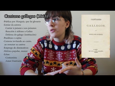 Vídeo: A poesía de Rosalía de Castro en galego