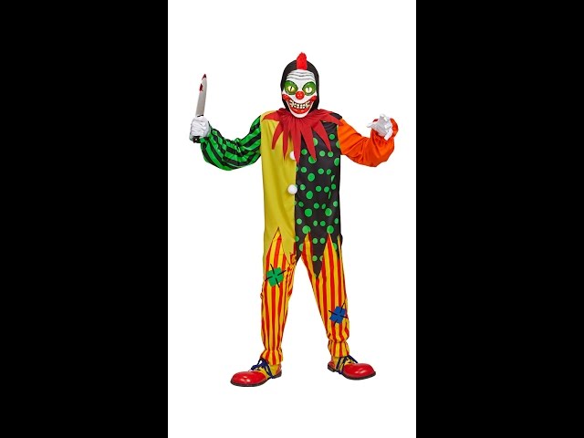 Horror Clown kostume video