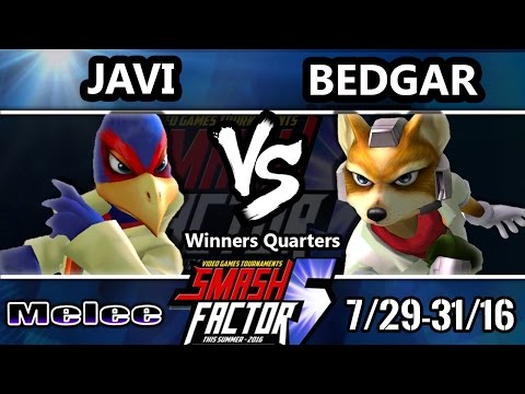 SF5 SSBM - RG | Javi (Falco, Fox) Vs. SB | Bedgar (Fox) Smash Melee Winners Quarters