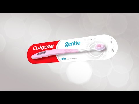 Soft plastic colgate gentle sensitive toothbrush, for cleani...