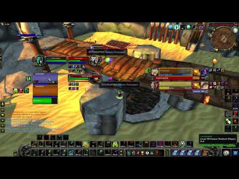 Druid/Warlock vs Feral Druid/Rogue (2v2) | TBC Classic Arena | Resto Druid POV