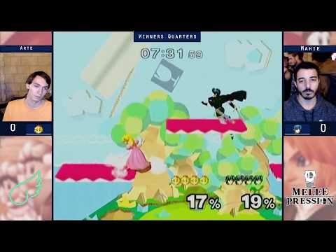 Super Melee Pression #5 - Arte (Peach) vs. Mahie (Marth) - Winners Quarters