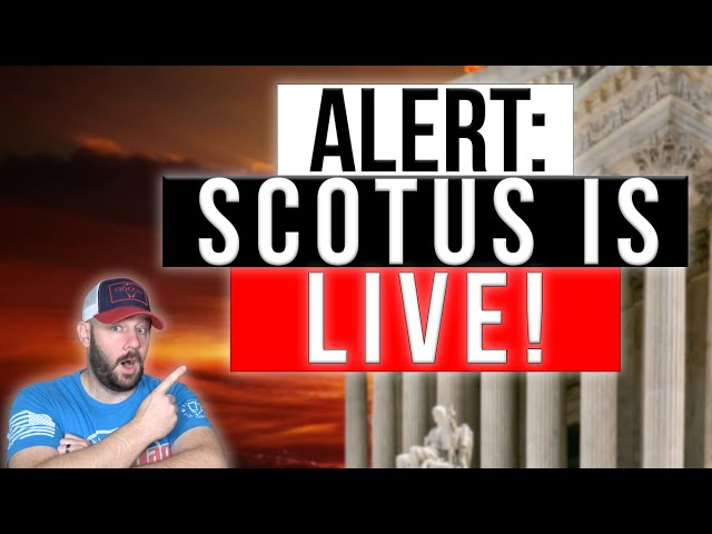 SCOTUS LIVE! ATF In The Hottest To Defend Their Overreach... This Could Be The Start Here People!