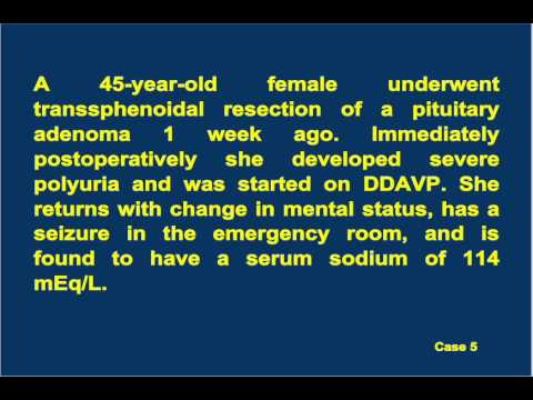 Internal medicine board review acid-base and electrolytes disorders clinical cases part1