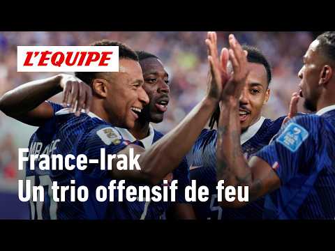 Mbappé-Olise-Dembelé... qui a été le plus spectaculaire face à l'Irak ?