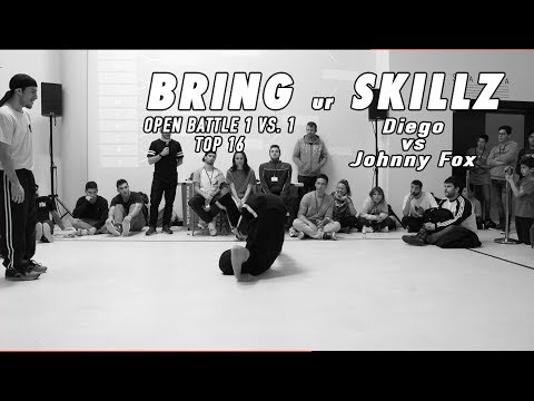 Diego vs Johnny Fox TOP 16 Open Battle Bring Ur Skillz 2018 | OLIFILMS