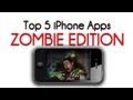 Top 5 iPhone ZOMBIE GAMES OF ALL TIME! 