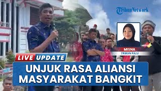 Unjuk Rasa Aliansi Masyarakat Bangkit, Tegas Minta Aktivitas Kapal Pelni Beroperasi di Donggala