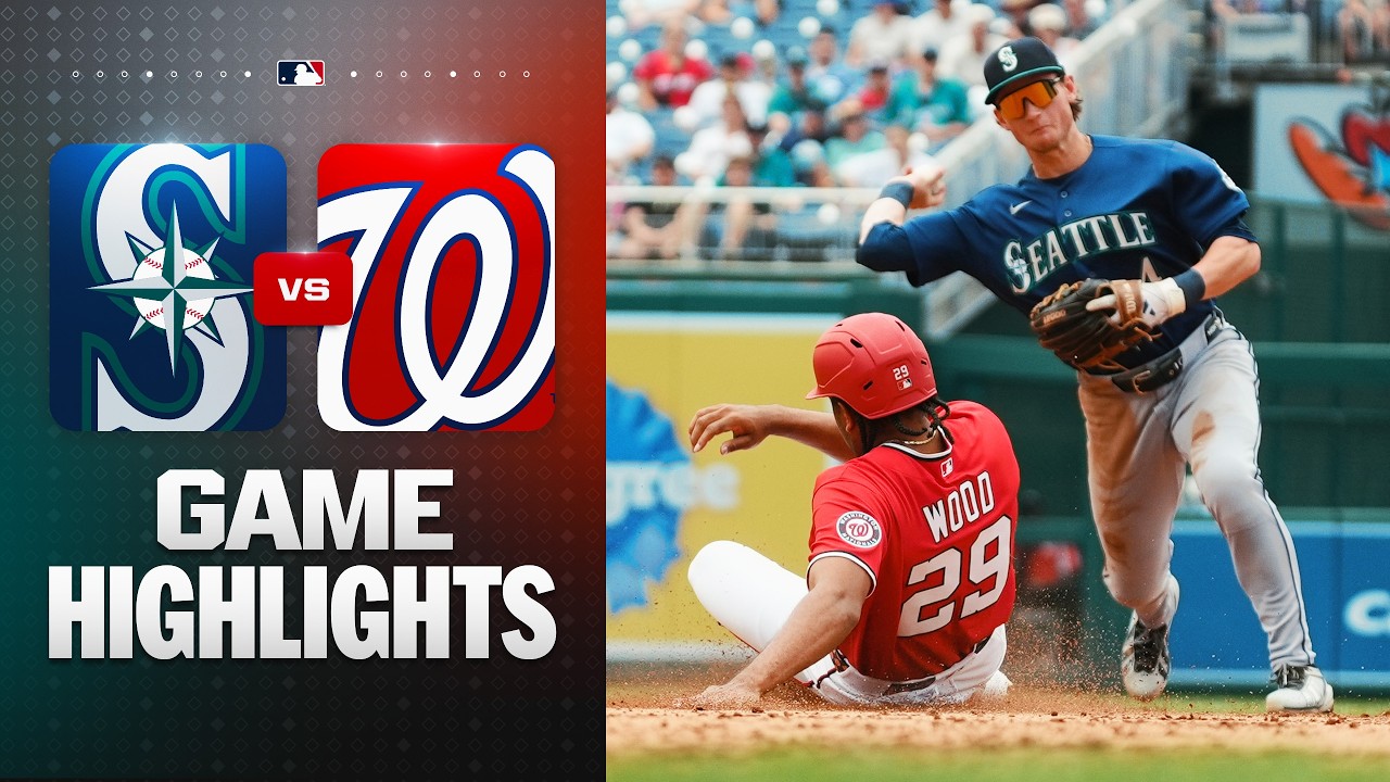 6월15일 시애틀 워싱턴 MLB 하이라이트