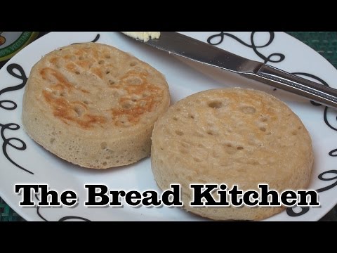 Home-Made Crumpets Recipe in The Bread Kitchen