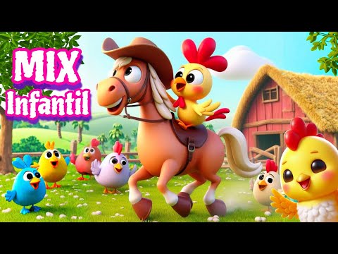 Coletânea de musicas infantis | mix de musiquinhas para crianças - Desenho animado infantil