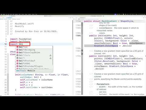 Enhancing the Mesh Model with Computed Properties and a Sample Mesh