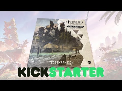 Tide Expansion  - Horizon Forbidden West: Seeds of Rebellion Kickstarter Unboxing