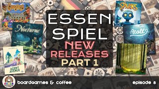 Essen Spiel 2024 New Releases – 1st Impressions, Part 1