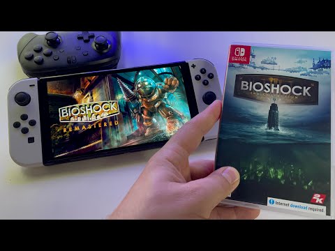 REVIEW BioShock Remastered - BioShock: The Collection | Switch OLED gameplay
