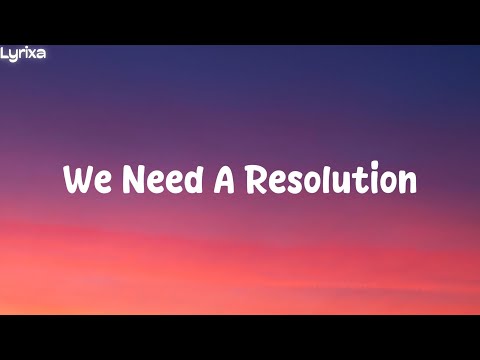 Aaliyah ft Timbaland - We Need A Resolution (lyrics)
