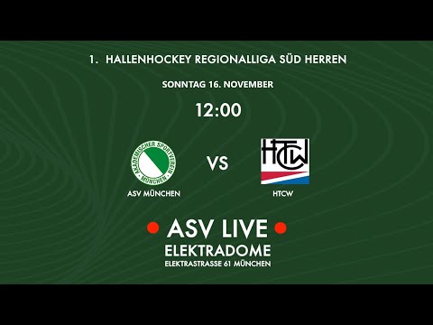 ASV München vs. HTC Würzburg | 16.11.2025 | 1. Regionalliga Herren