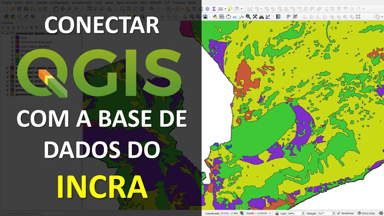 Como acessar a Base de Dados Georreferenciados do INCRA pelo QGIS | ALL com GEO