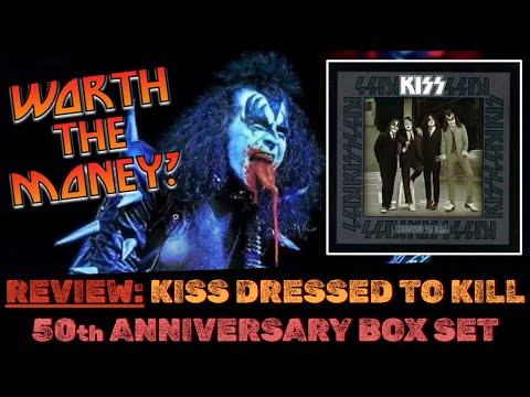 KISS: DRESSED TO KILL 50th ANNIVERSARY BOXSET REVIEW | BEST KISS BOXSET IN YEARS?