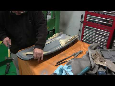 Classic Mini Boot Or Trunk Skin Replacement Part 2