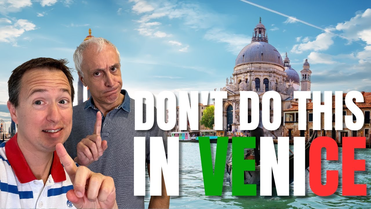 Don't do this in Venice - Some mistakes that tourists should avoid  in Venice Italy