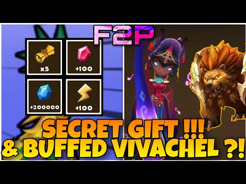 SECRET GIFT !!! 😁 & LET'S TRY BUFFED VIVACHEL SUMMONERS WAR