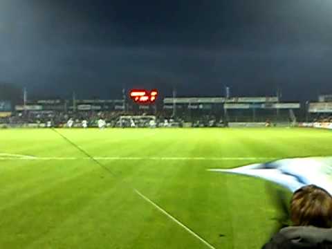 Rasmus. hansen  scor  for sønderjyskE på straffe   1-0 mod  fck