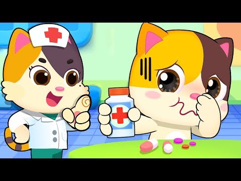 Take Medicine When You are Sick | Sick Song | Nursery Rhymes | Kids Songs | Baby Cartoon | BabyBus