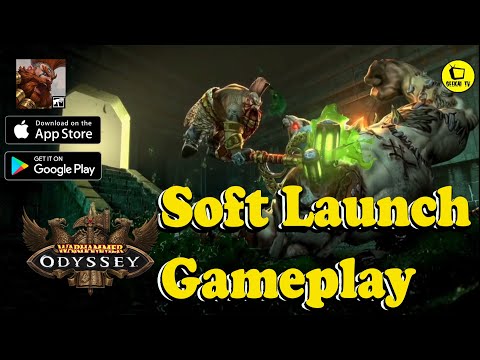 Warhammer Odyssey Soft Launch Gameplay Mobile..Android and IOS