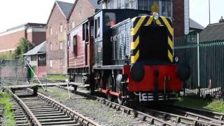 preview picture of video 'Cambrian Railways - First trains from Oswestry Station.'