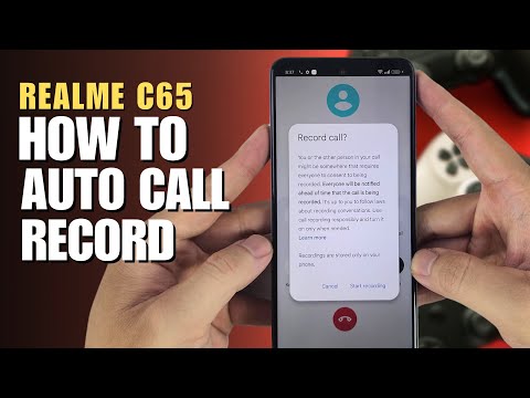 How to Enable Auto Call Recorder on Realme C65