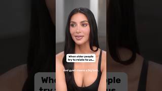 “Gyat to go” and “gyat damn” is how Kim Kardashian is using this trendy term around her children 😂