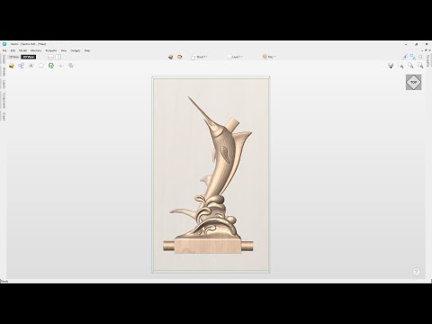 Importing 3D model for two sided machining in Vectric software | Two Sided Machining | V12 Tutorials