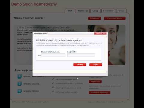 Zapisy24,Salon Kosmetyczny,Salon Fryzjerski,Klient - potwierdzanie rejestracji
