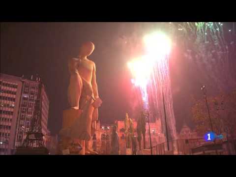 Nit de la Cremà - Fallas de Valencia - Espectáculo COMPLETO 2016