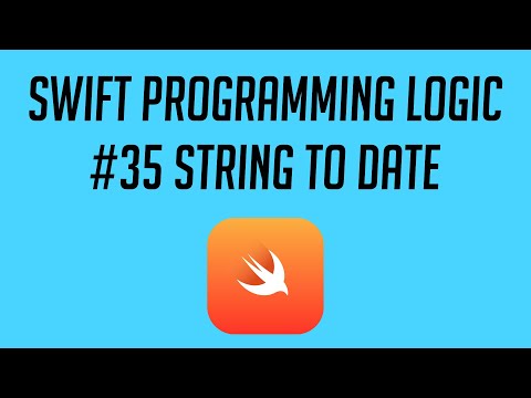 Swift Programming Logic, #35: String to Date