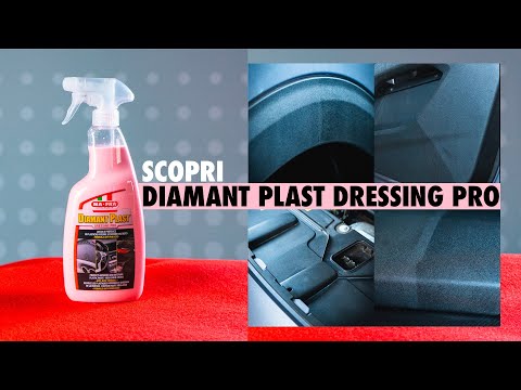 Renew, polish and protect car plastics with the best Diamant Plast Dressing Pro product