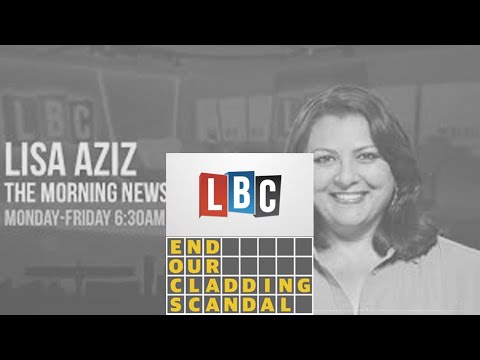 Cladding Crisis Funding - Paul Afshar End Our Cladding Scandal - LBC News - 11/02/21