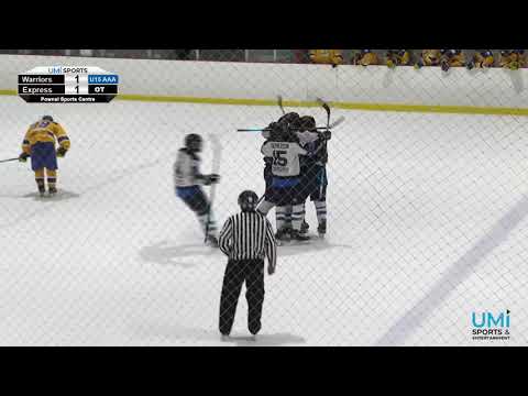 OT winner Game 3 PEI MAJOR U15 AAA MALE HOCKEY LEAGUE