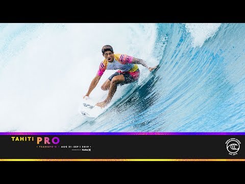 Wilson vs. Rodrigues vs. Lau - Seeding Round, Heat 9 - Tahiti Pro Teahupo'o 2019