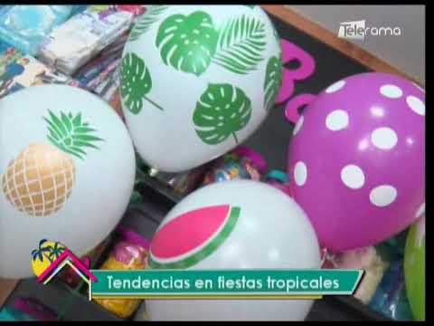 Tendencias en fiestas tropicales