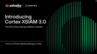 [ENG] XSIAM 3.0 presentation