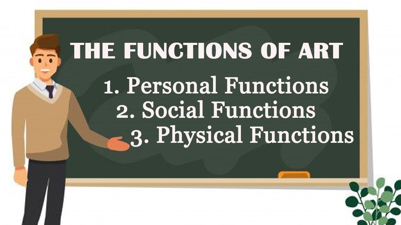 What are five functions of art in society? More REF