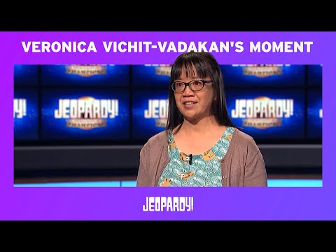 Jeopardy! Veronica Vichit-Vadakan's Semifinal Winners Circle | JEOPARDY!