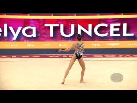 TUNCEL Kamelya (TUR) - 2019 Rhythmic Worlds, Baku (AZE) - Qualifications Clubs