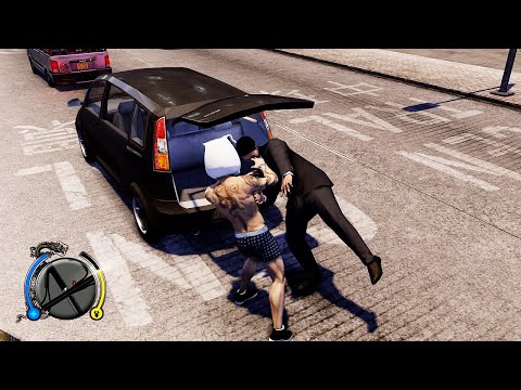 Sleeping Dogs PC - Free Roam Rampage & Funny Ragdoll Moments - 4K/60FPS