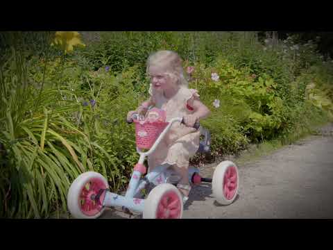 BERG Kartings ar pedāļiem Buzzy Bloom  2-5 gadiem līdz 30 kg