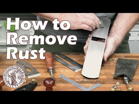 How to Remove Rust from Hand Tools [Woodworkers Institute]